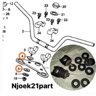 Steering wheel raiser rubber HONDA win100 win 100 s90 original quality Honda Win WIN 100 Steering Wh