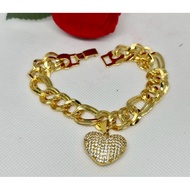 Pandora 21K Bangkok Gold with Swarovsky stones