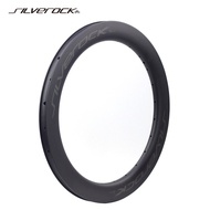 SILVEROCK SR50 406 451 20" Plus 22in Carbon Rim for FNHON JAVA TERN TYRELL Minivelo Folding Bike Bicycle Rims 50mm Height Rim Caliper Disc Brake Clincher Rims