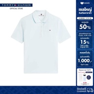 Tommy Hilfiger เสื้อโปโล ผู้หญิง รุ่น WW0WW43224 CYR - สีน้ำเงิน ทรง Regular