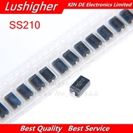 200PCS SS210 SR2100 100V 2A SMA DO-214AC SMD SR210 YS11 New