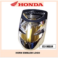 HONDA EX5 DREAM HORN EMBLEM LOGO DEPAN HORN HONDA EX5 HP EX5 DREAM HORN COVER EMBLEM LOGO HONDA CHRO