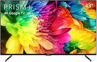 PRISM+ Q43 2023 Quantum Edition|4K Google TV|43 inch |Quantum Colors| Inbuilt Chromecast| HDR10| IPS Panel | ZeroBezel | 4K Netflix &amp; Youtube|Dolby Audio |DTS TruSurround |TV Only