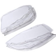 1 Pair Clear Headlight Lens Cover PC Shell Replacement for 2005-2011 BMW E90 E91 323i 325i 328i 328x