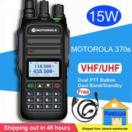 HT Motorola 370S Walkie Talkie High Power UV Radio Walkie talkie jarak jauh Walkie talkie anak Radio