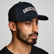 SAUCONY SAUCONY TRUCKER HAT-หมวกสำหรับผู้ชายและผู้หญิง#SAU900023-BKA3