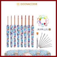 DOONACI308 crochet hook set crochet hook  ergonomic crochet hook set Knitted needle crochet hooks