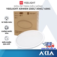 Yeelight Arwen 235C/ 300C/ 400C ultra-thin ceiling light, 16 million colors, IP54 dust and steam res