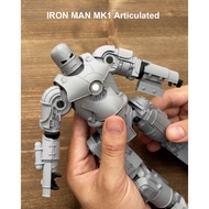 IRON MAN MK1 articulated 3D print