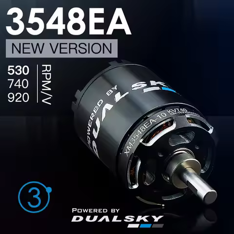 DUALSKY XM3548EA V3 530KV 740KV 920KV brushless outrunners for 32E Fixed-wing motor Efficient model 