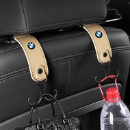 Suitabale for BMW X1 X2 X3 X4 X5 X6 X7 1-Series 3-Series 5-Series 7-Series Buckle Style Car Seat Back Suspension Item Storage Multifunctional Metal Hook Car Accessories