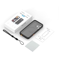 TELESIN Waterproof Phone Case Magnetic Diving Case for Phone IP68 Waterproof Underwater Housing Prot