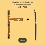 TOMBOL Flexible On Off Volume Button + External Button Oppo A15 A15s 1 set