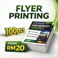 Custom Flyer Printing A4 A5 A6 | High Quality & Affordable