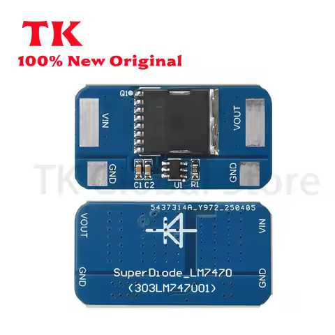 TK1-10/（Piece）5-30V 10A LM74700 Ideal Diode Module Backflow Prevention Ideal Diode Rectifier 0.05V U