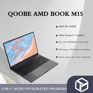 QOOBE 15 inch Laptop, AMD Ryzen 5 4600H, 16/32GB RAM, 512/1TB SSD Storage, 15.6” Full HD Display, Windows 11 Pro,Thin &amp; Portable, Long Battery Life
