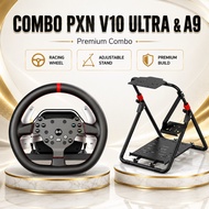 Combo PXN V10 ULTRA with A9 Direct Drive Steering Wheel Racing Simulator 3.2Nm Force Feedback