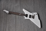 ESP LTD Explorer Electric Guitar EMG Pickups Professional Guitar (White/Black)