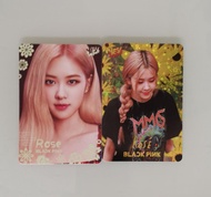 Rose@BlackPink yes card