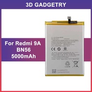 【New 0 Cycle】5000mAh BN56 Battery Bateri for Xiaomi Redmi 9A / 9C / A1 / Poco C31