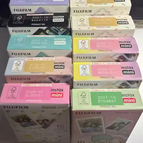 Fujifilm 10/20/50 Sheets For Fuji Instax Mini 13 12 Film Camera Mini 11/9/8/7/90 Exposures Papers In