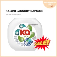 KA Seika 4in1 Laundry Capsule Detergents Universal 46's / Anti-Dustmite 34's Laundry Capsule