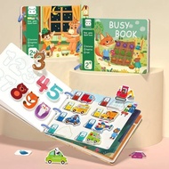 Educational Activity Book for Babies 0-4 Years - Baby Busy Book