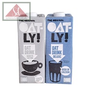 Oatly โอ๊ตดริ้งค์ นมข้าวโอ๊ต ( Deluxeดีลักซ์, Barista บาริสต้า ) 1,000ml.