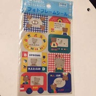 Sanrio Mr. Bear's Dream 貼紙 古董stickers 1996