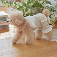 Cute Pet Dog Teddy Dog Clothes Autumn Winter Poodle Pomeranian Cat Large Small Dog Jumpsuit