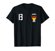 Germany 13 Soccer Russia 2018 Football Team Jersey T-Shirt