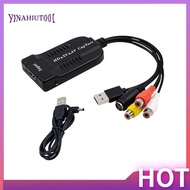【Yinahiut001】USB Video Capture Card /HD/Hi8/DVD to Digital Converter HD//S-Video to USB2.0 Audio Vid