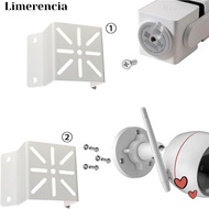 LIMERENCIA Outdoor Wall Bracket, Metal Wall-mounted Corner Mounting Bracket, Installation Kit White 