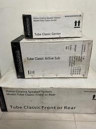 展示品~丹麥原裝 Dantax scansonic tube 中置喇叭 3吋全音域