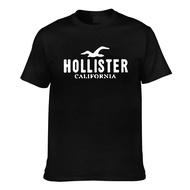 Novelty Tshirts Hollister California Funny Pattern Printed Tee