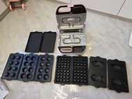 粉色Vitantonio 多功能三明治機連5組烤盤