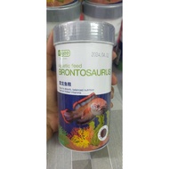 Channa fish feed 175g , ​​Ice & Fire /andrao/Baka channs fish food golden cobra hair color granular 