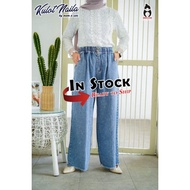 MOM JEANS CULOT TROUSERS & SON BAGGY PANT MAX 55 KG / NAILA KULOT NAYLA JEANS 6 ONS ADEM FIT TO XXL 