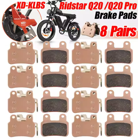 Designed for Ridstar Series (Q20/Q20Pro/H26Pro/EKX X2/X21/Freego X2): 2P Semi-metal Brake Blocks or 