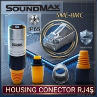 Soundmax Connector RJ45 Housing Connector RJ45 SME-8MC JACK UTP RJ45 WATERPROOF