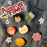 ADVENTURE TIME CLAY PIN handmade pin brooch gift Adventure time merch