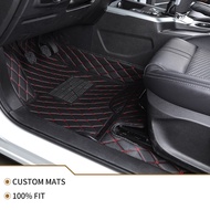 Flash mat leather car floor mat For Jaguar I-PACE XJ XK XF XE XJL XJ6 XJ6L F-PACE F-TYPE brand firm soft car accessories foot