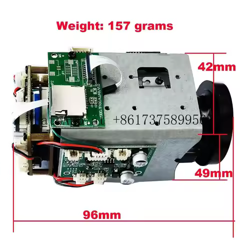 4K 8MP 200X Zoom Auto Tracking IP Cam era Module MSTAR338Q IMX415 with RTMP P2P Motion Detection IVM