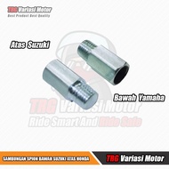 Yamaha to Suzuk1 Rear View Mirror Connection Yamaha Upper Rear View Mirror Connection Suzuk1