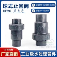 Water Supply UPVC Check Valve PVC Ball Check Valve Check Valve Check Valve Plastic Ball Check Valve