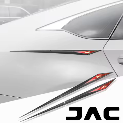 2pcs car stickers TPU car accessories para auto for jac nk j4 J5 j7 Saloon SEI 2 3 7 JS3 JS4 JS2 KN 
