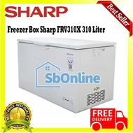 Freezer Box Sharp FRV310X FRV 310X 310ltr Garansi Resmi