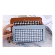 WEIYI DP046 s/d DP051 Dompet Wanita Panjang 6 Motif Dompet Wanita Panjang Bahan Kulit Kanvas Warna H