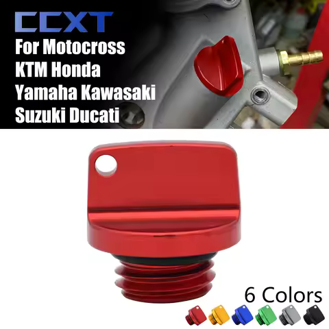M20*2.5 Oil Filler Cap Plug For Honda CB CBR CR125R CR250R CRF250R CRF450R CRF450X For Yamaha Suzuki