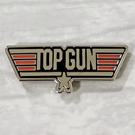 Pop and Classic Movies TOP Gun Emblem Enamel Needle Jewelry Jacket Uniform Accessories
